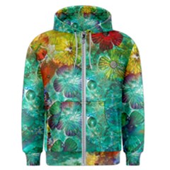 Underwater Summer Men s Zipper Hoodie