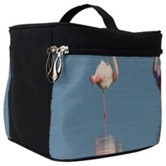 Flamingo Birds Plumage Sea Water Make Up Travel Bag (big)