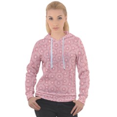 Flora Flowers Pattern Women s Overhead Hoodie by artworkshop