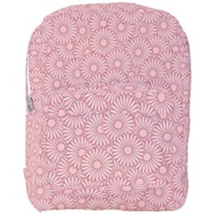 Flora Flowers Pattern Design Pink Spring Nature Full Print Backpack by artworkshop