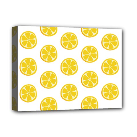 Fruit Food Juicy Organic Yellow Deluxe Canvas 16  x 12  (Stretched) 