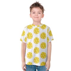 Fruit Food Juicy Organic Yellow Kids  Cotton Tee