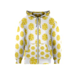 Fruit Food Juicy Organic Yellow Kids  Zipper Hoodie