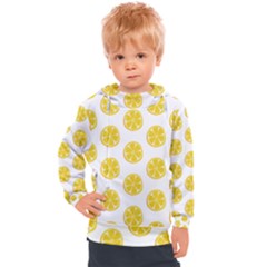 Fruit Food Juicy Organic Yellow Kids  Hooded Pullover