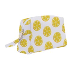 Fruit Food Juicy Organic Yellow Wristlet Pouch Bag (Medium)