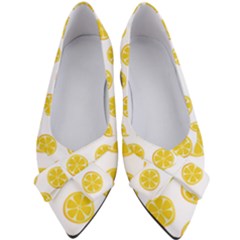 Fruit Food Juicy Organic Yellow Women s Bow Heels