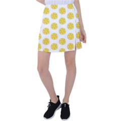 Fruit Food Juicy Organic Yellow Tennis Skirt by Wegoenart