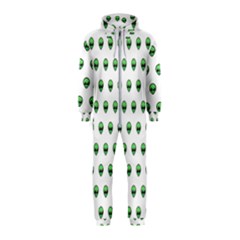 Aliens Ufo Fantasy Pattern Hooded Jumpsuit (kids) by Wegoenart