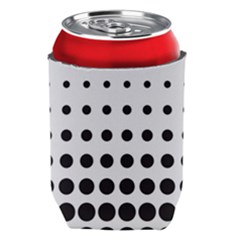 Halftone Pattern Dot Modern Retro Texture Circle Can Holder by artworkshop