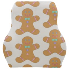 Happy Birthday Pattern Christmas Biscuits Pastries Car Seat Velour Cushion  by artworkshop