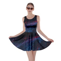 Abstract Painting Feathers Beautiful Skater Dress by artworkshop