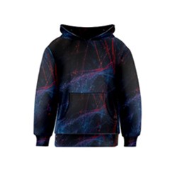 Abstract Painting Feathers Beautiful Kids  Pullover Hoodie by artworkshop