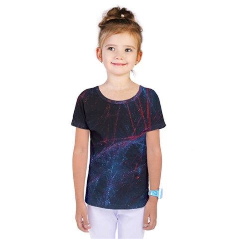Abstract Painting Feathers Beautiful Kids  One Piece Tee by artworkshop