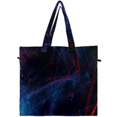 Abstract Painting Feathers Beautiful Canvas Travel Bag by artworkshop