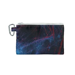 Abstract Painting Feathers Beautiful Canvas Cosmetic Bag (small) by artworkshop