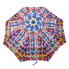Abstract Background Blur Folding Umbrellas by artworkshop