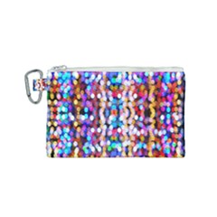 Abstract Background Blur Canvas Cosmetic Bag (small) by artworkshop