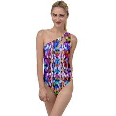 Abstract Background Blur To One Side Swimsuit by artworkshop