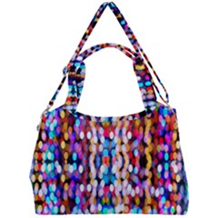 Abstract Background Blur Double Compartment Shoulder Bag