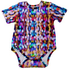 Abstract Background Blur Baby Short Sleeve Onesie Bodysuit