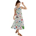 New Year Christmas Winter Watercolor Summer Maxi Dress View1