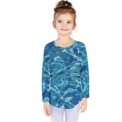 Surface Abstract Background Kids  Long Sleeve Tee