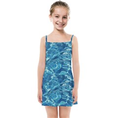 Surface Abstract Background Kids  Summer Sun Dress
