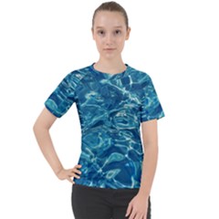 Surface Abstract Background Women s Sport Raglan Tee