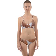 Horse Coat Animal Equine Wrap Around Bikini Set by artworkshop