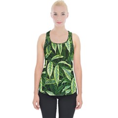 Leaves Foliage Twig Bush Plant Piece Up Tank Top by artworkshop