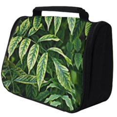 Leaves Foliage Twig Bush Plant Full Print Travel Pouch (big) by artworkshop