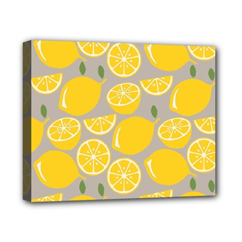 Lemon Wallpaper Canvas 10  X 8  (stretched) by artworkshop