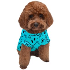 Flower Texture Textile Dog T-shirt by artworkshop