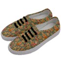 Pattern Seamless Gingerbread Christmas Decorative Men s Classic Low Top Sneakers View2