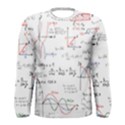 Math Formula Pattern Men s Long Sleeve Tee View1