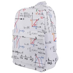 Math Formula Pattern Classic Backpack by Wegoenart