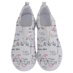 Math Formula Pattern No Lace Lightweight Shoes by Wegoenart