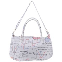 Math Formula Pattern Removal Strap Handbag by Wegoenart