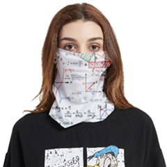 Math Formula Pattern Face Covering Bandana (two Sides) by Wegoenart