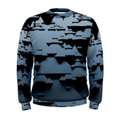 Illustration Background Pattern Modernart Men s Sweatshirt