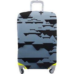 Illustration Background Pattern Modernart Luggage Cover (large) by Wegoenart