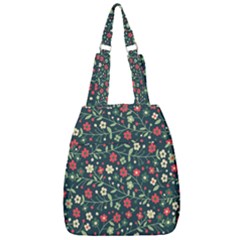 Flowering-branches-seamless-pattern Center Zip Backpack by Zezheshop