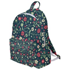 Flowering-branches-seamless-pattern The Plain Backpack by Zezheshop