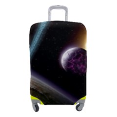 Planets In Space Luggage Cover (small)