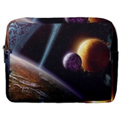 Planets In Space Make Up Pouch (large)