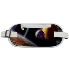 Planets In Space Rounded Waist Pouch by Sapixe