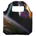 Planets In Space Premium Foldable Grocery Recycle Bag View2