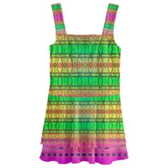 Peace And Love Kids  Layered Skirt Swimsuit