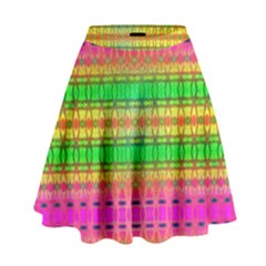 Peace And Love High Waist Skirt by Thespacecampers