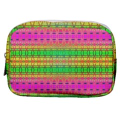 Peace And Love Make Up Pouch (small) by Thespacecampers